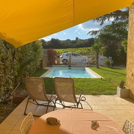 Maison Avec Piscine Donnant Sur Les Vignes, Proche D'Uzes Villa Valliguieres Dış mekan fotoğraf