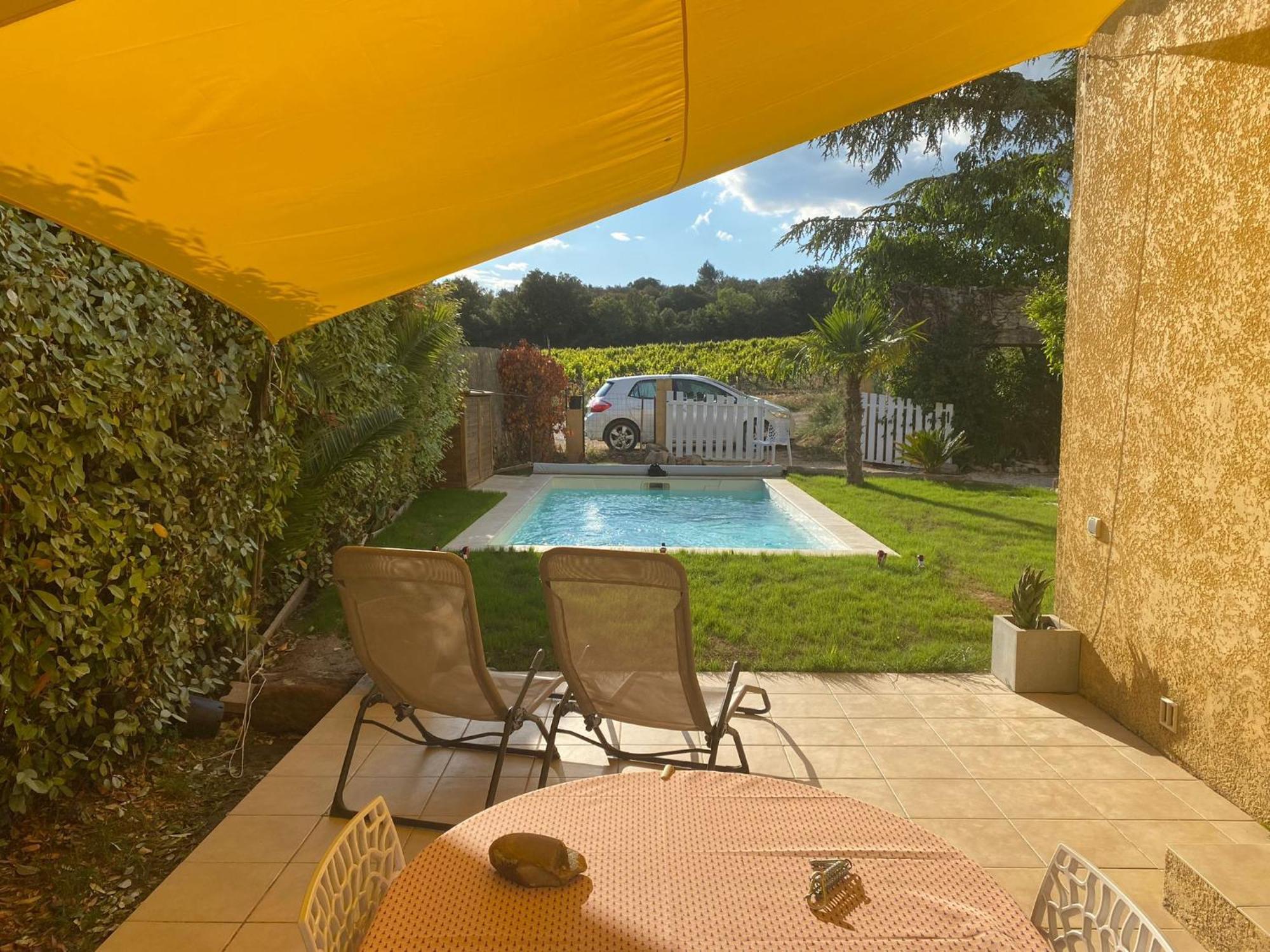 Maison Avec Piscine Donnant Sur Les Vignes, Proche D'Uzes Villa Valliguieres Dış mekan fotoğraf